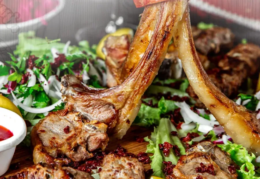 Cate's Kitchen lamb platter