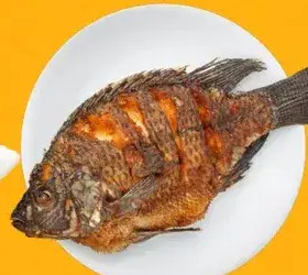 Whole tilapia from Cate's Kitchen
